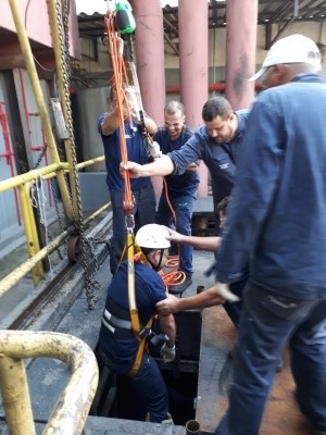 Curso de Espaço Confinado in-company 